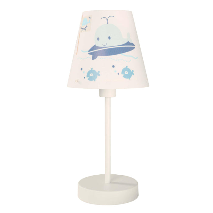 LAMP. DE MESA BLANCO Y MULTICOLOR KIDDY 1L E14 9W