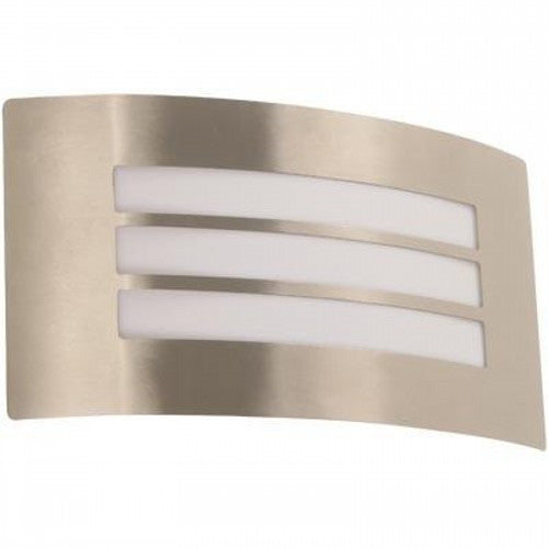 LAMP. EXT. PARED PLATEADO 1L E27 40W