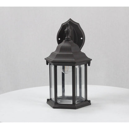 LAMP. EXT. PARED CHOCOLATE 1L E27 100W
