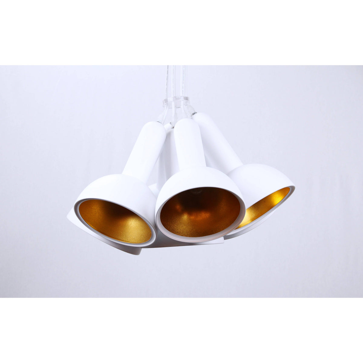 Lámpara Colgante Blanco 7L E27 60W