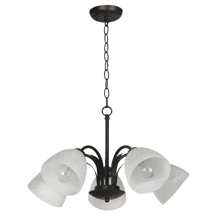 LAMP. TECHO NEGRO 5L E27 60W