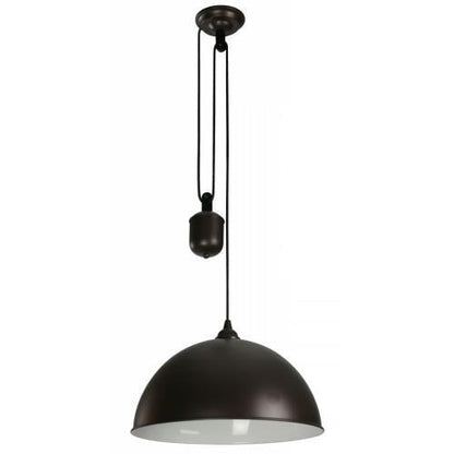 LAMP. COLGANTE BRONCE 1L E27 60W