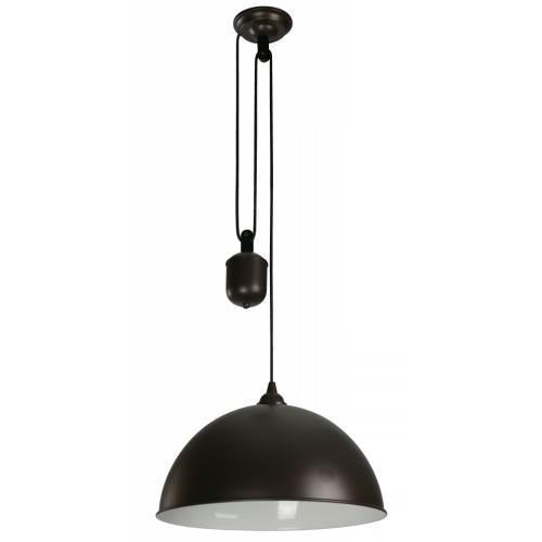 LAMP. COLGANTE BRONCE 1L E27 60W