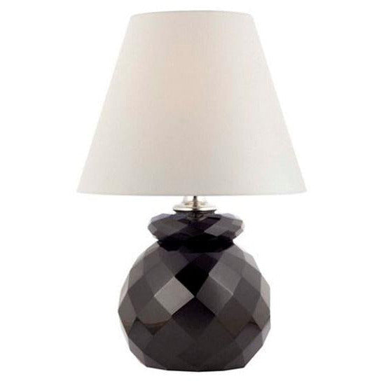 LAMP. MESA DANIELA ACCENT CRYSTAL NEGRO 1L 60W