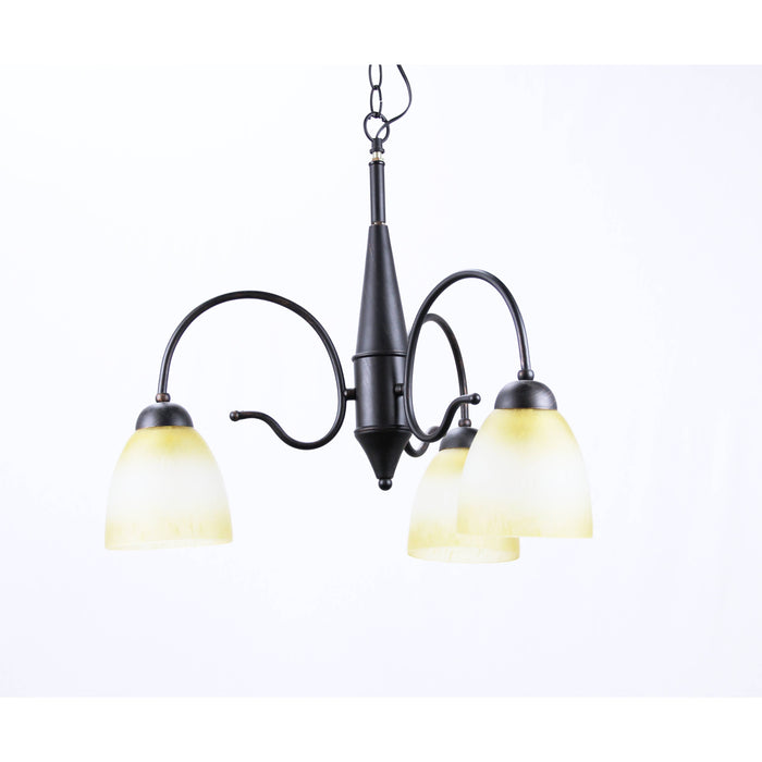 LAMP. TECHO NEGRO 3L E27 60W
