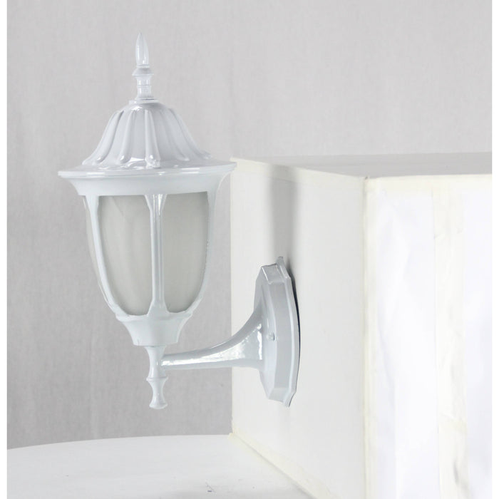 LAMP. EXT. PARED BLANCO 1L E27 60W