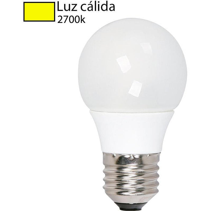 BOMBILLO CFL A50 E27 9W 2700K