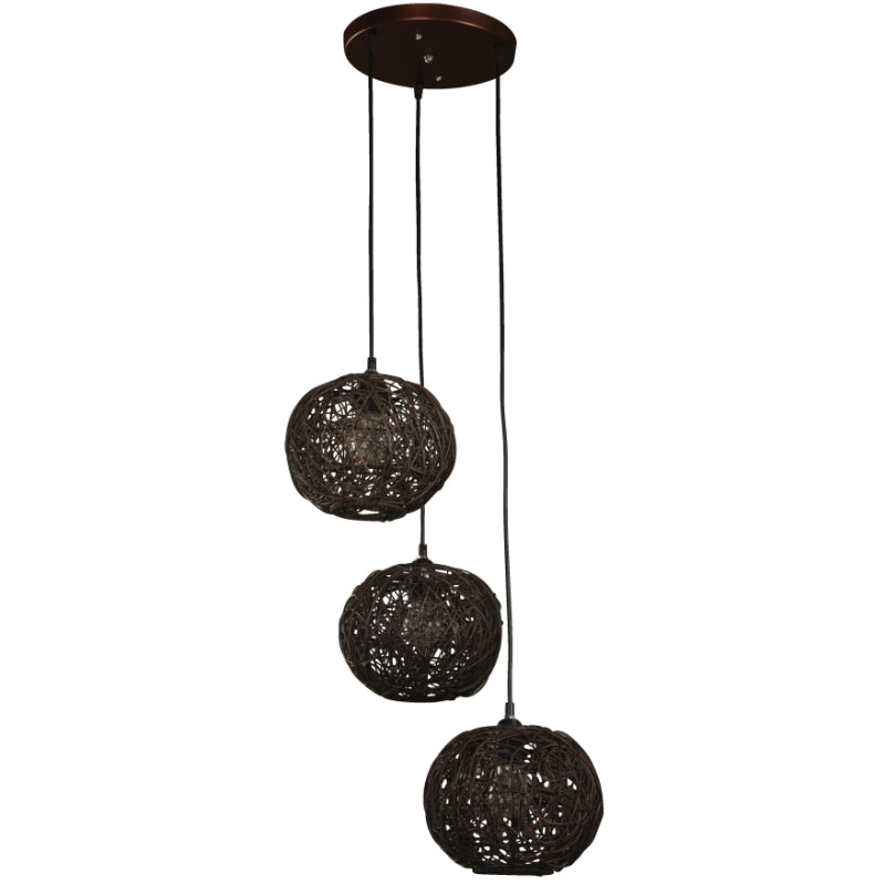 LAMP. COLGANTE CHOCOLATE 3L E27 40W