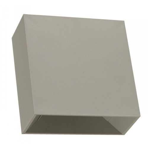 LAMP. LED EXT. PARED GRIS 1L 3W 100-240V 3000K
