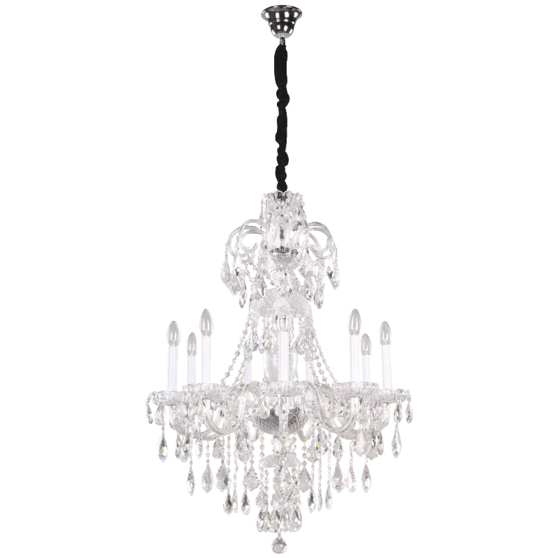 Lámpara Colgante Cromo 9L E14 40W