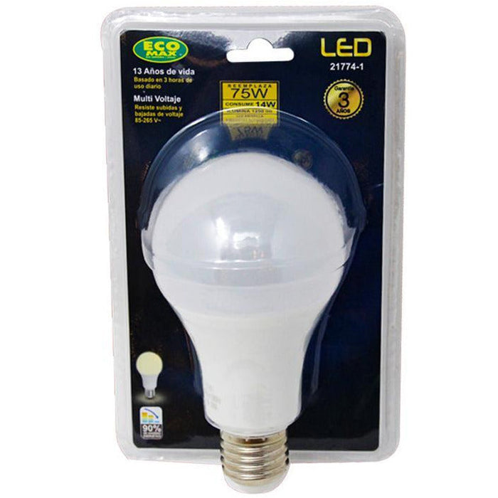 BOMBILLO LED A70 E27 14W 85-265V 3000K
