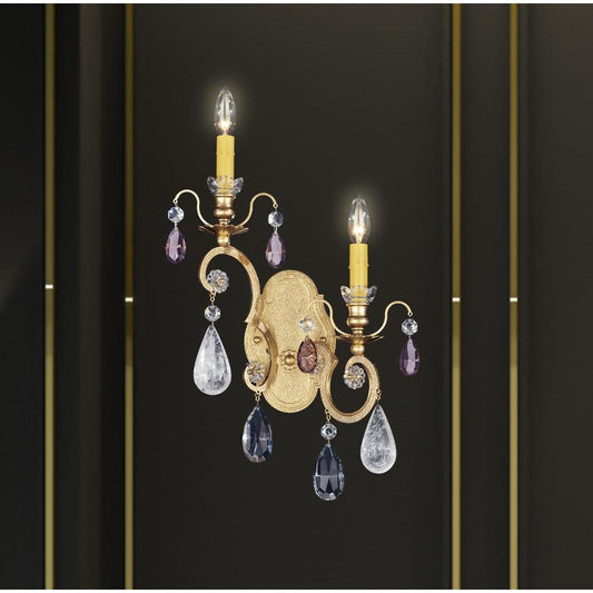 LAMP. PARED RENAISSANCE ROCK 2L E12 60W