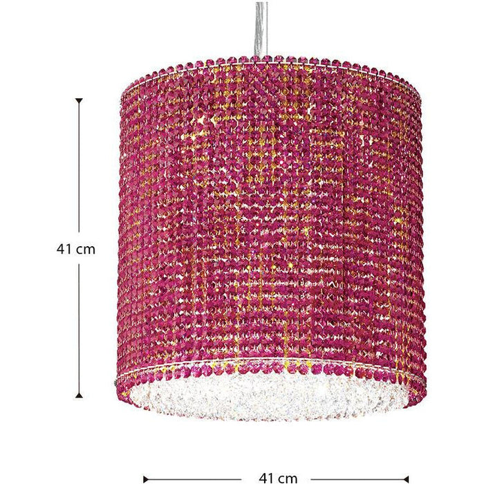 LAMP. COLGANTE GEOMATRIX 8L G9 60W