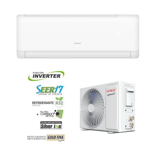 AIRE ACONDICIONADO SPLIT INVERTER 24000BTU