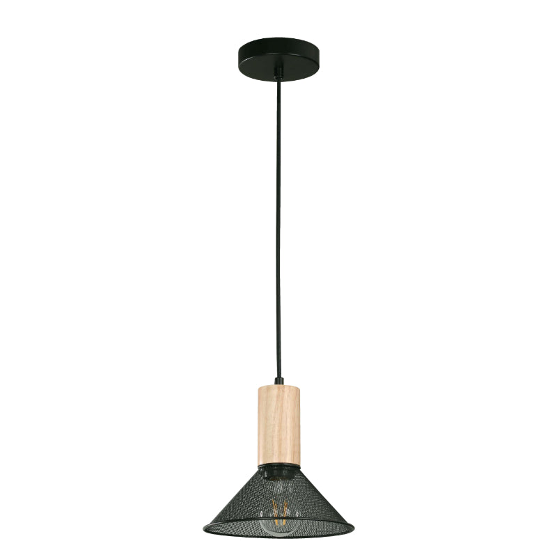 LAMP.  TECHO NEGRO 1L E27 40W