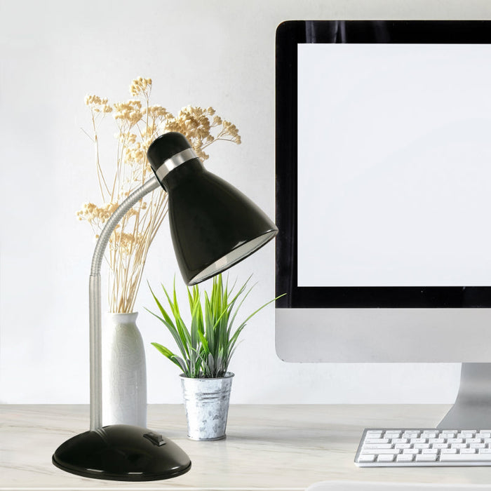 LAMP. ESCRITORIO NEGRO 1L E27 40W