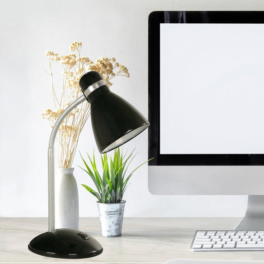 LAMP. ESCRITORIO NEGRO 1L E27 40W