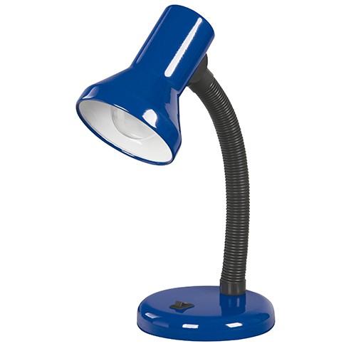 LAMP. ESCRITORIO AZUL Y NEGRO 1L E27 40W