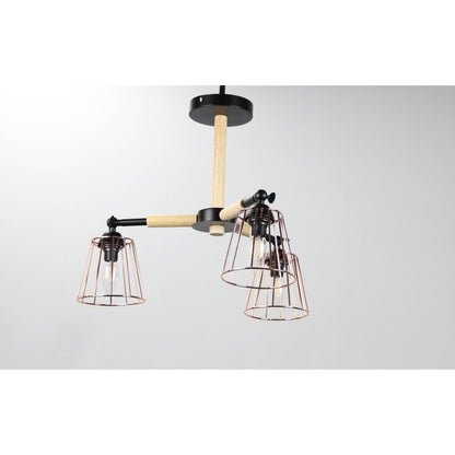 LAMP. TECHO NEGRO 3L E14 40W