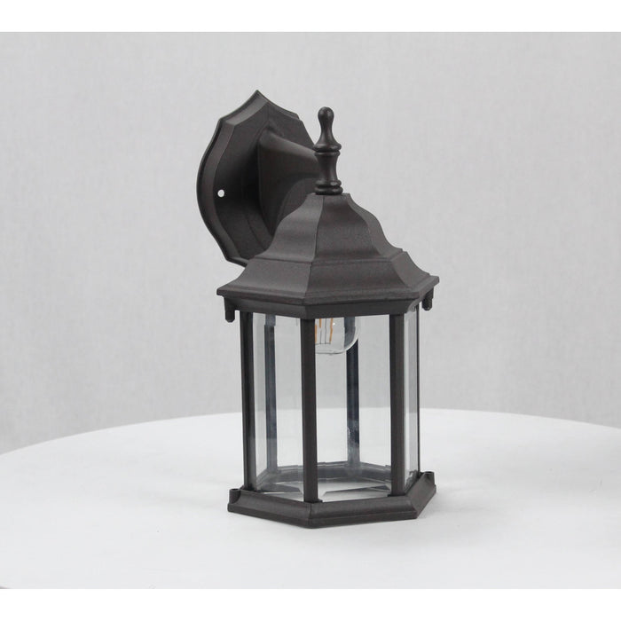 LAMP. EXT. PARED CHOCOLATE 1L E27 100W