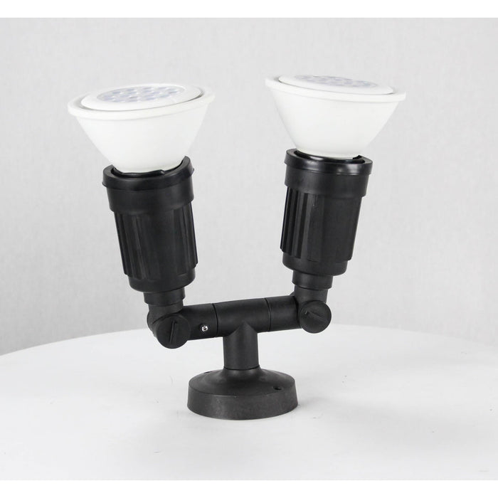 LAMP. EXT. REFLECTORA NEGRO 2L E27 80W