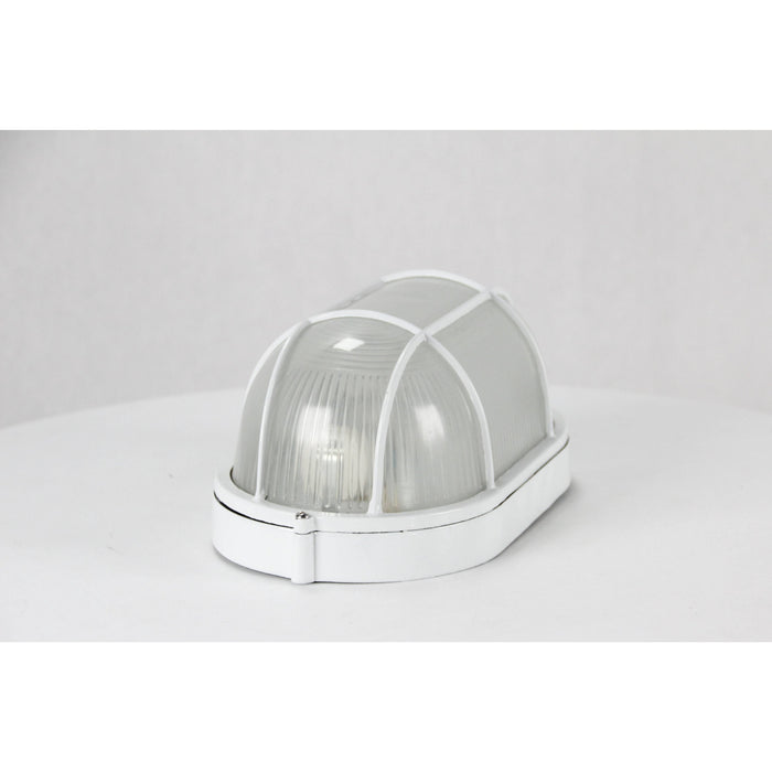 LAMP. EXT. PARED BLANCO 1L E27 60W