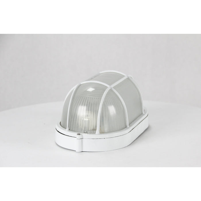 LAMP. EXT. PARED BLANCO 1L E27 60W