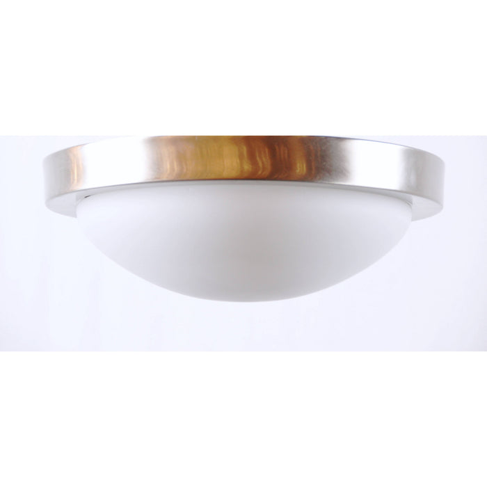 LAMP. TECHO NÍQUEL SATINADO 2L E27 60W