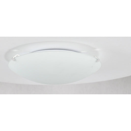 LAMP. TECHO CROMO 1L E27 60W (2 PIEZAS)