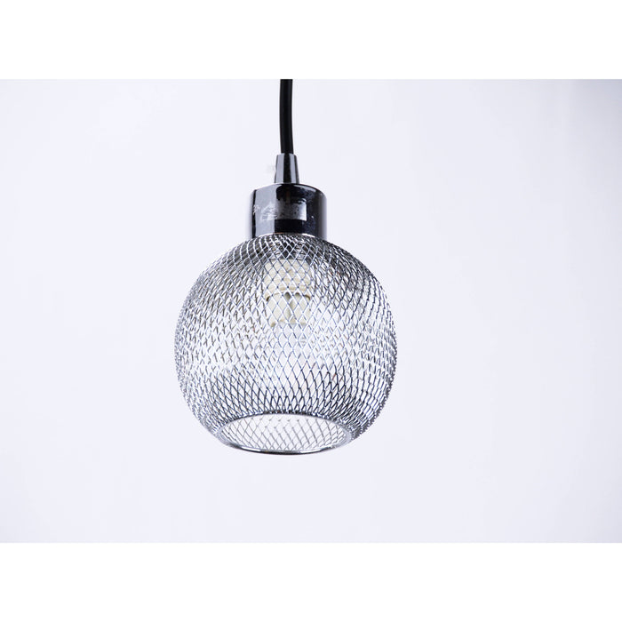 LAMP. COLGANTE CROMO 1L 40W 120V 40W (B/I)