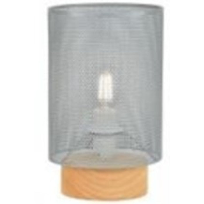 LAMP. MESA GRIS 1L E14 40W