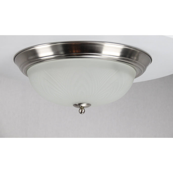 LAMP. TECHO BRONCE ANTIGUO 2L E27 60W