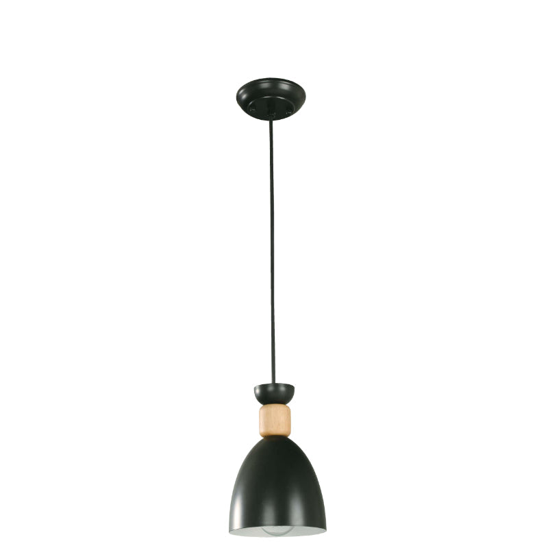 LAMP. COLGANTE NEGRO 1L E27 40W