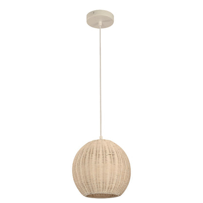 LAMP. COLGANTE BLANCO 1L E27 40W
