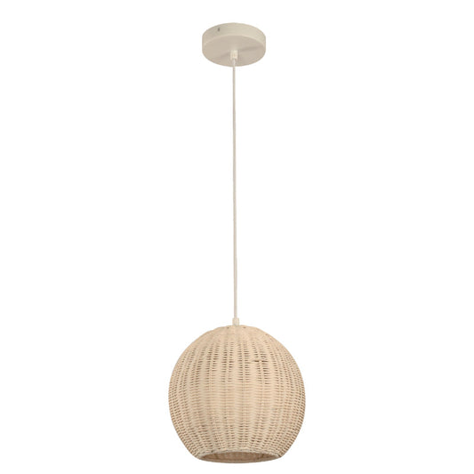 LAMP. COLGANTE BLANCO 1L E27 40W