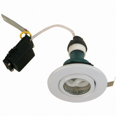 LAMP.TECHO GZ-10*1L 7W (I/B) ACAB. BLANCO