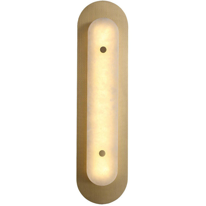 LAMP. LED PARED DORADO 1L 38W 100-240V 3000K
