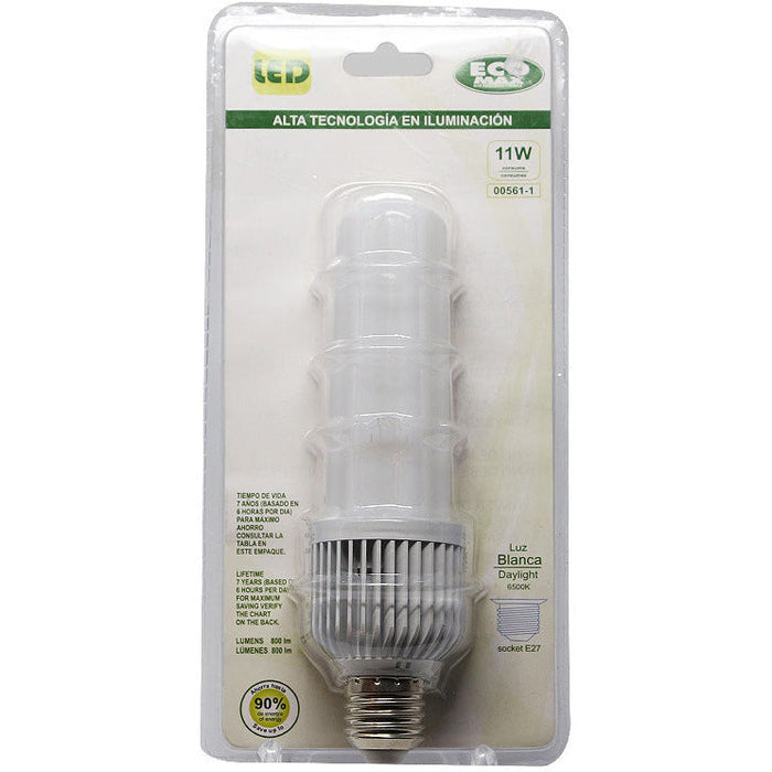 BOMBILLO LED E27 11W 85-265V 6500K