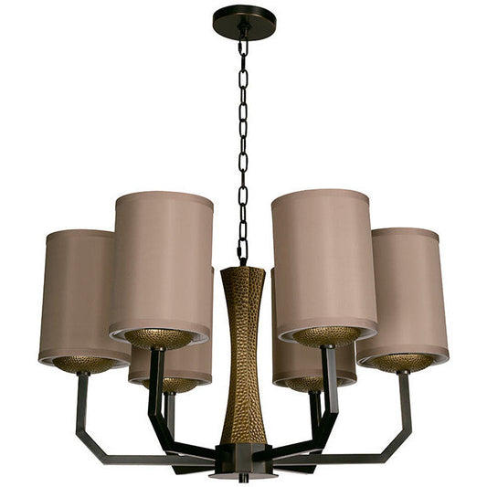 LAMP. COLGANTE COBRE 6L E27 40W