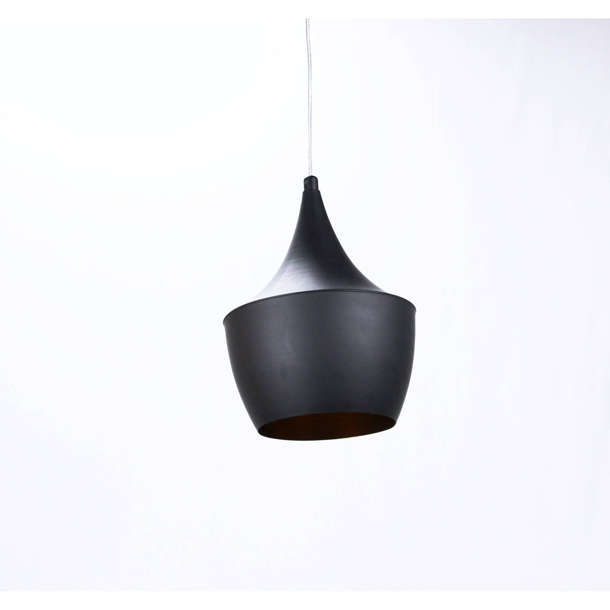 LAMP. COLGANTE NEGRO 1L E27 60W