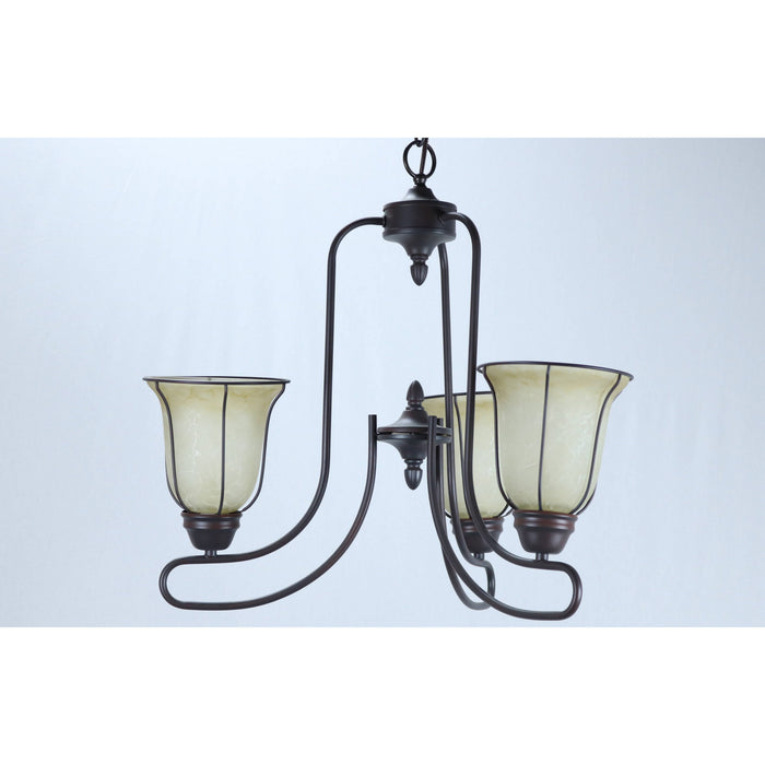 LAMP. TECHO CHOCOLATE 3L E27 60W