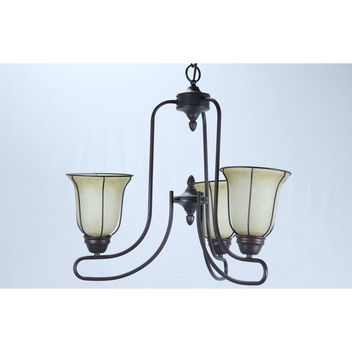LAMP. TECHO CHOCOLATE 3L E27 60W