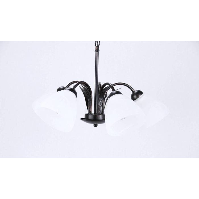 LAMP. TECHO NEGRO 5L E27 60W