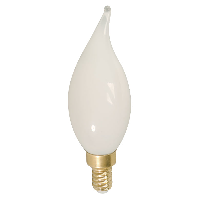 BOMBILLO LED VELA E12 2W 120V 2500K ATENUABLE