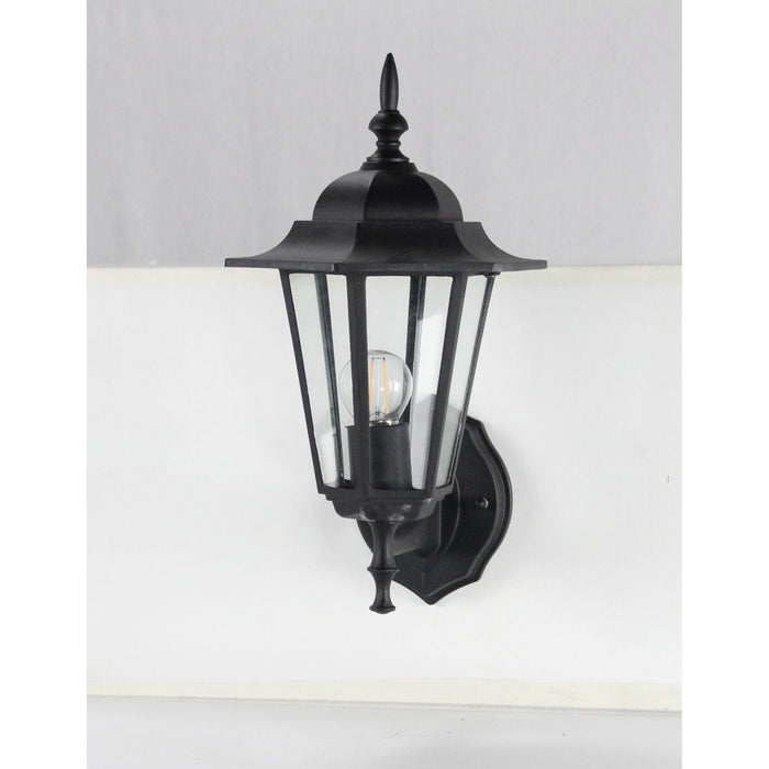 LAMP. EXT. PARED NEGRO 1L E27 100W