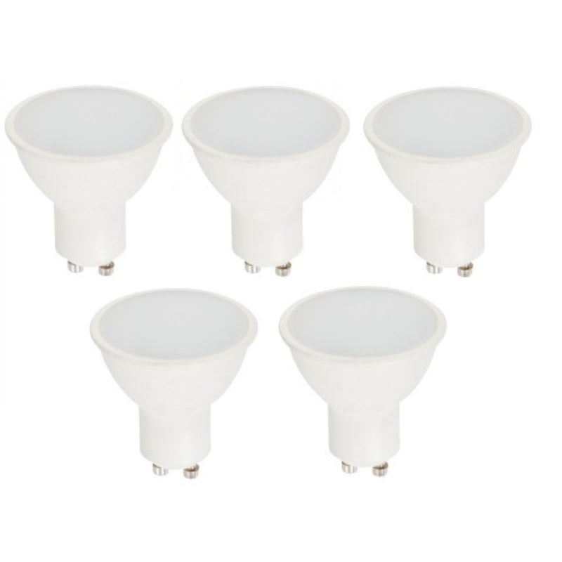 BOMBILLO LED GU10 3W 85-265V 3000K 5 PIEZAS