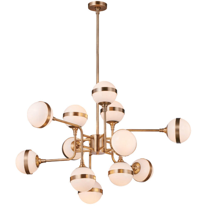 LAMP. TECHO BRONCE 12L E27 40W (SOLO CUERPO)