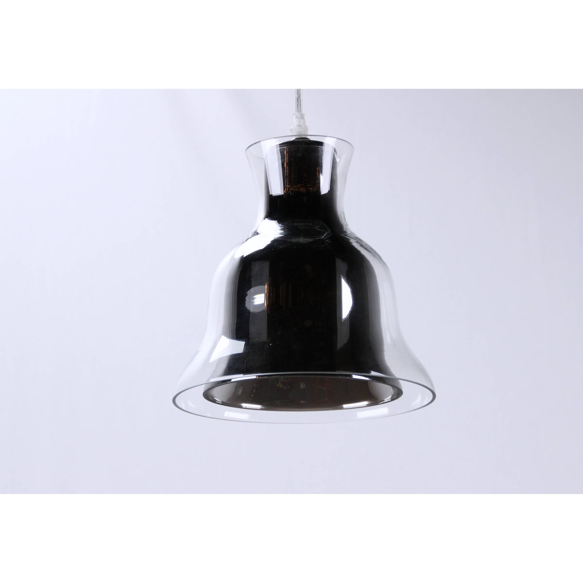 LAMP. COLGANTE NÍQUEL SATINADO 1L E27 60W