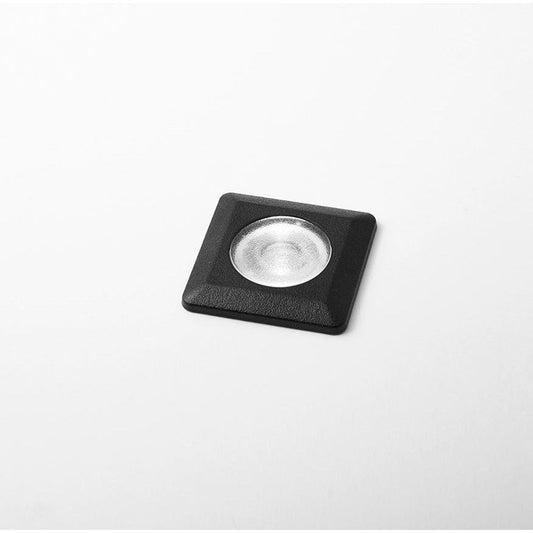 LAMP. EXT. EMPOTRABLE ALDO CUADRADO NEGRO 1L G9 1.7W