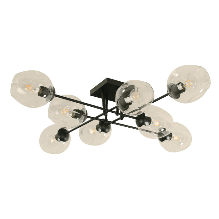 LAMP. TECHO NEGRO 8L E27 40W